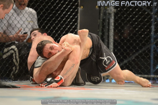 2012-04-21 Milano in the cage 2 - Mixed Martial Arts 0046 Andrea Rinaudo-Fabrizio Calio